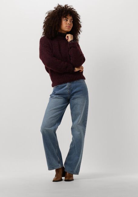 Bordeaux BY-BAR Trui SONNY BULKY PULLOVER - large