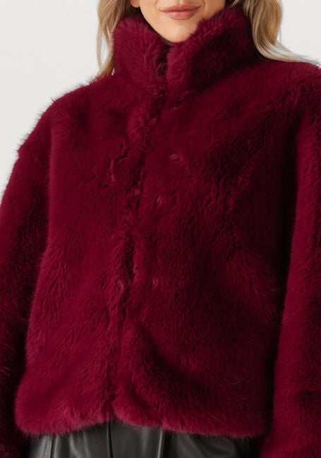 Bordeaux SILVIAN HEACH Faux fur jas FUR COAT ARILLAGA - large
