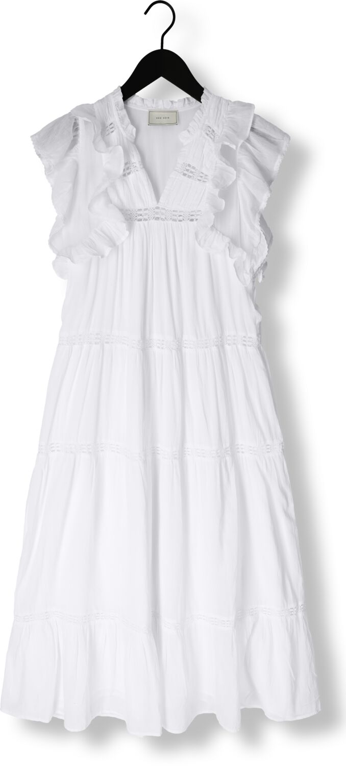 NEO NOIR Dames Jurken Ankita S Voile Dress Wit
