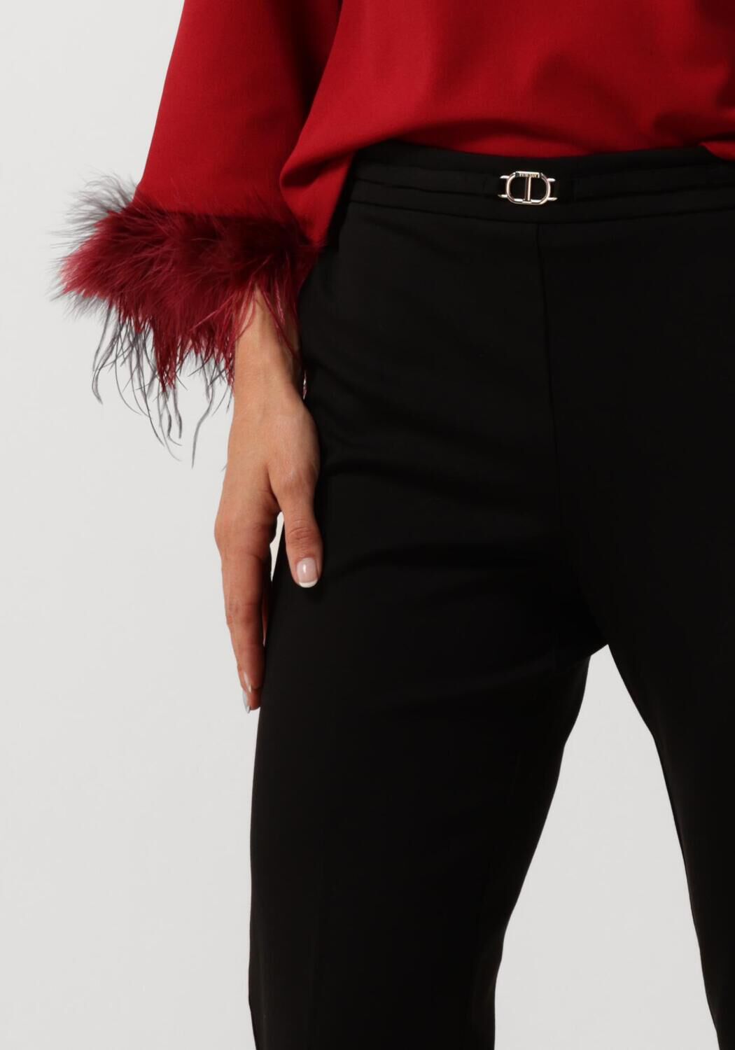 TWINSET MILANO Dames Broeken 242tp224a Zwart