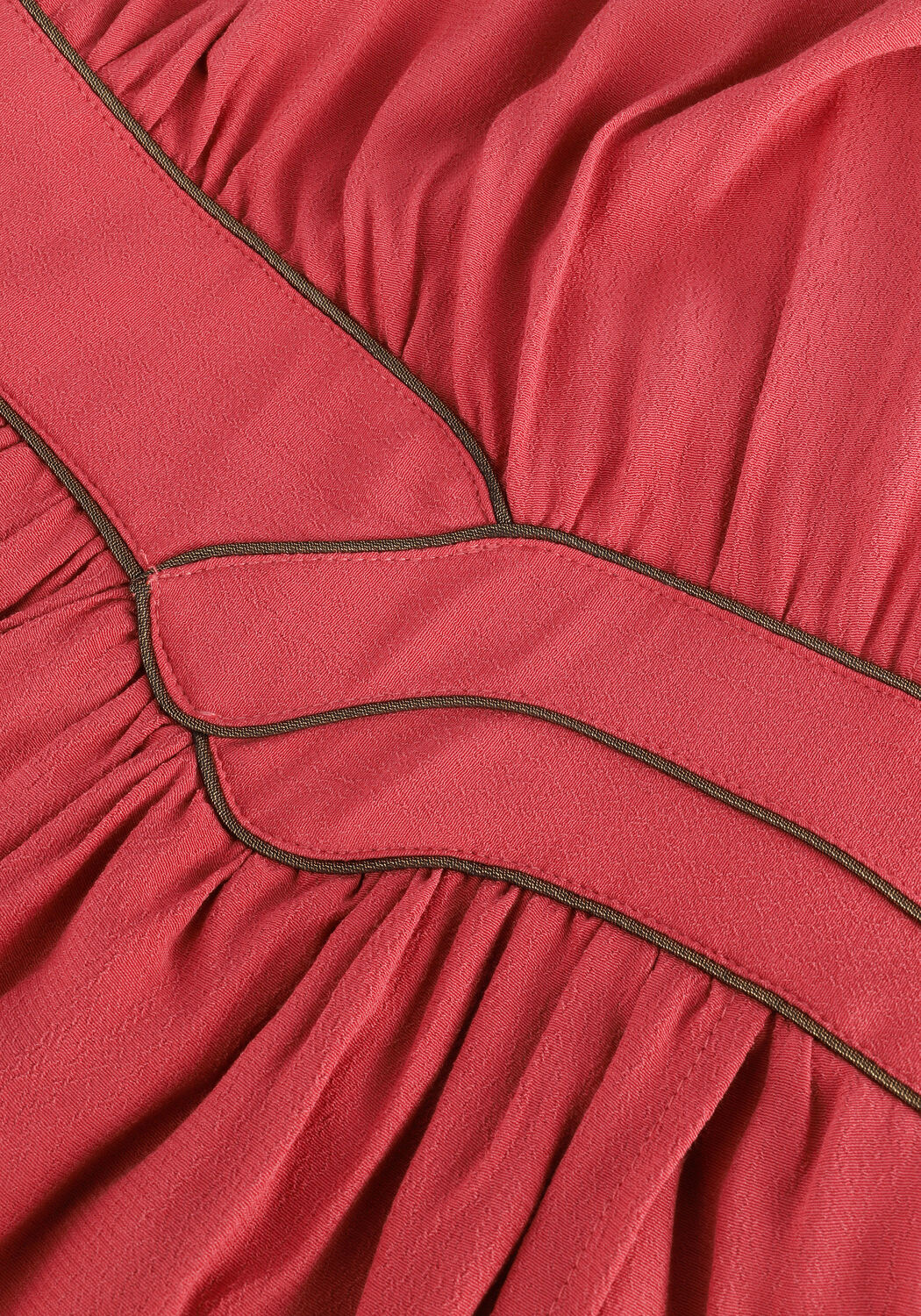 Fuchsia LOUIZON Maxi jurk STELLA ROBE - large