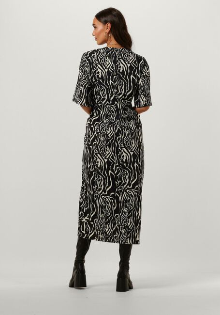 Zwarte GESTUZ Midi jurk BRAYAGZ P MIDI DRESS - large