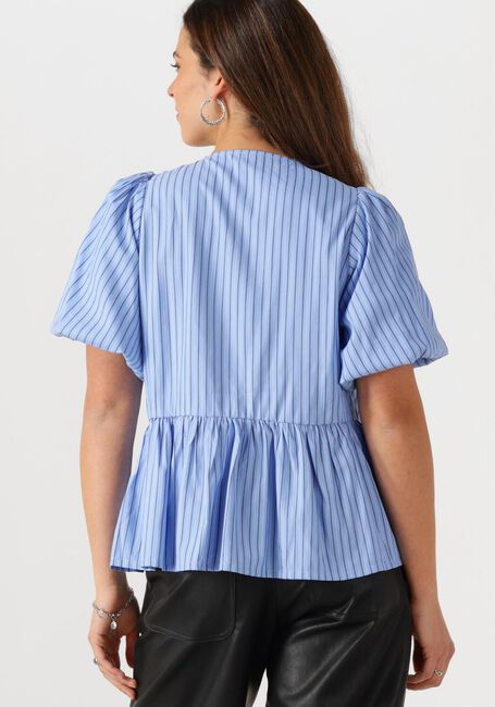 Lichtblauwe NOTRE-V Blouses NV-FREDERICA STRIPE - large