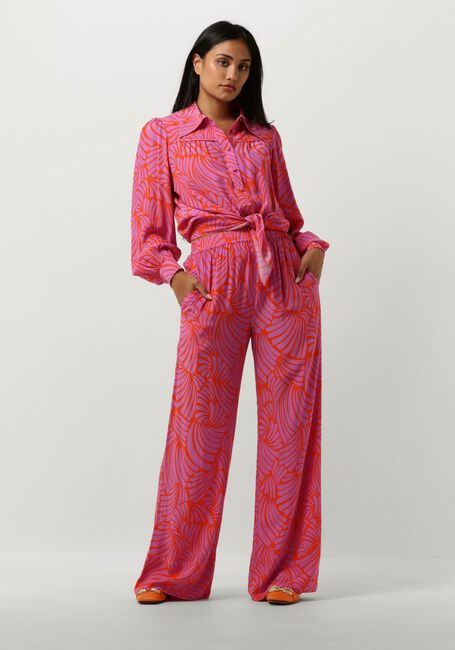 Roze SUNCOO Wijde broek JOY - large