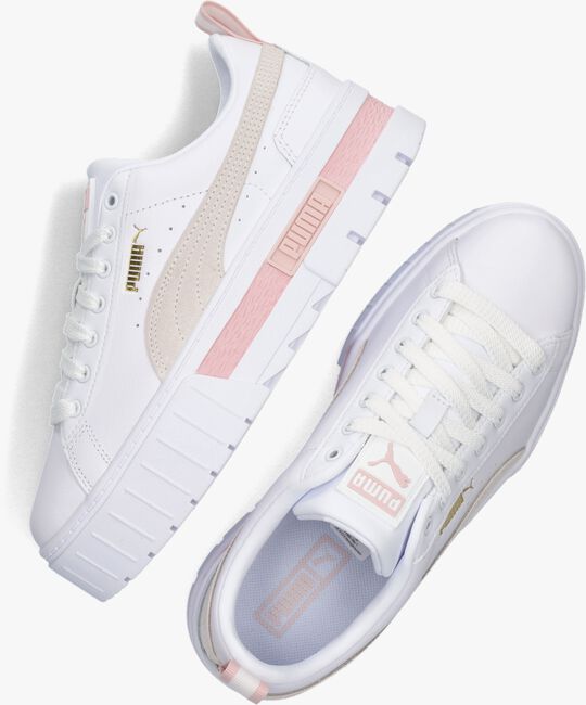 Witte PUMA Lage sneakers MAYZE LTH WN - large