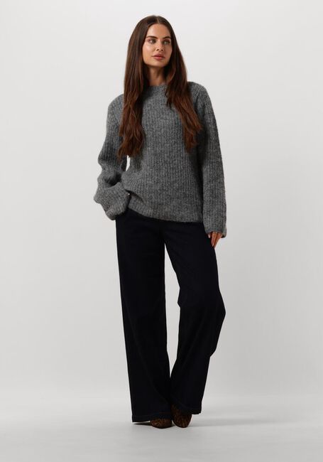 Grijze MY ESSENTIAL WARDROBE Trui MEENAMW KNIT PULLOVER - large