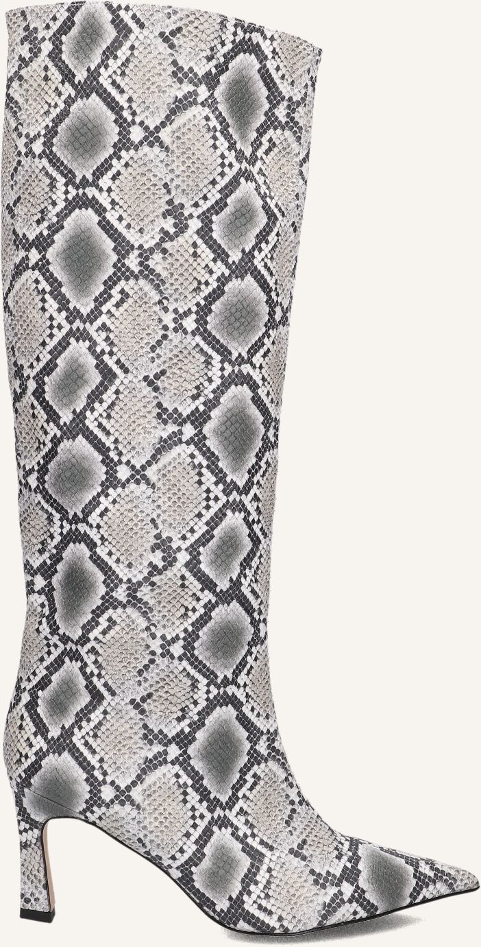 Grijze OMODA ATELIER Hoge laarzen PYTHON X MODEROSA | Omoda