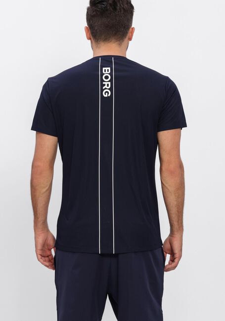 Donkerblauwe BJORN BORG T-shirt ACE LIGHT T-SHIRT - large