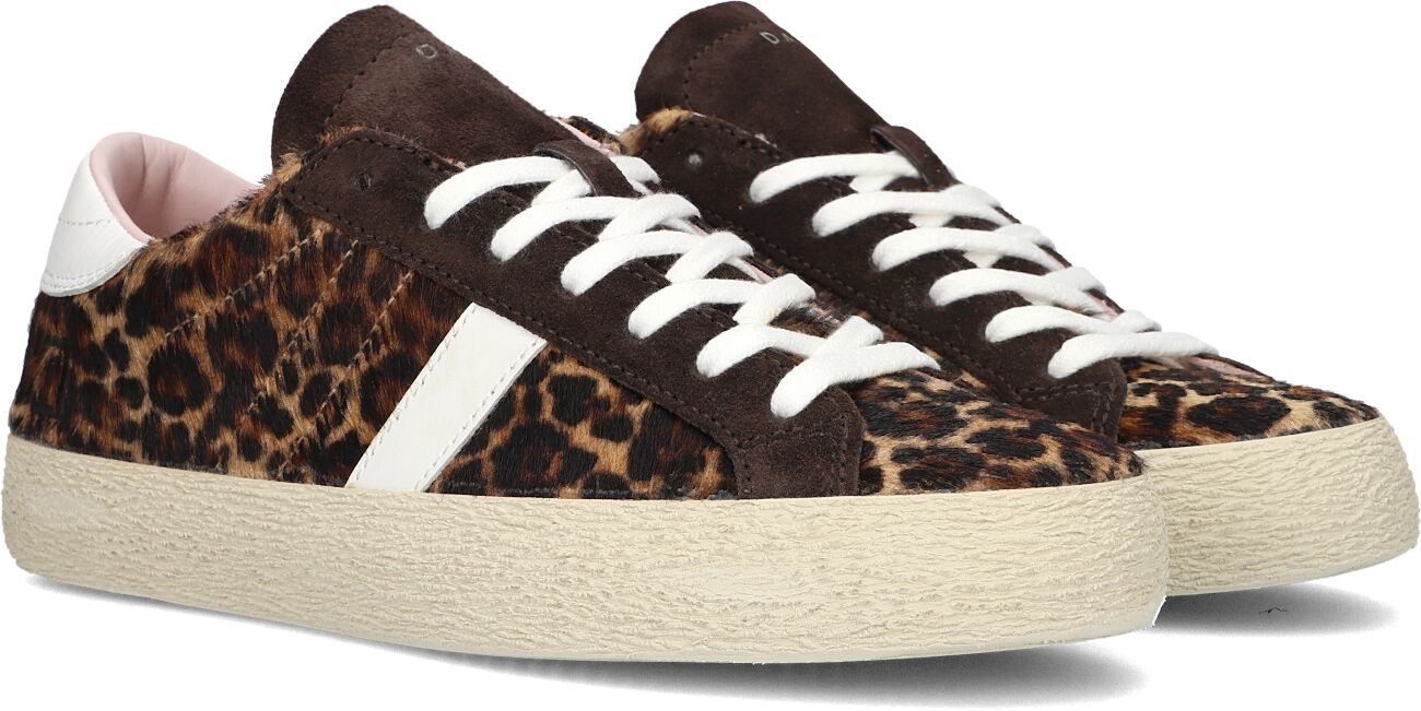 D.A.T.E Dames Sneakers Hill Low - Bruin, foto 2