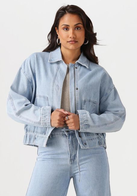 Lichtblauwe MOVES Spijkerjas SIKORIE JACKET 4283 - large