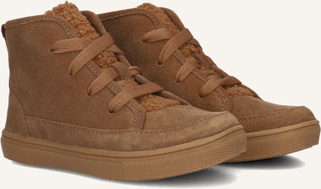 Cognac TON & TON Hoge sneakers TONE Cognac TON & TON Hoge sneakers TONE - large