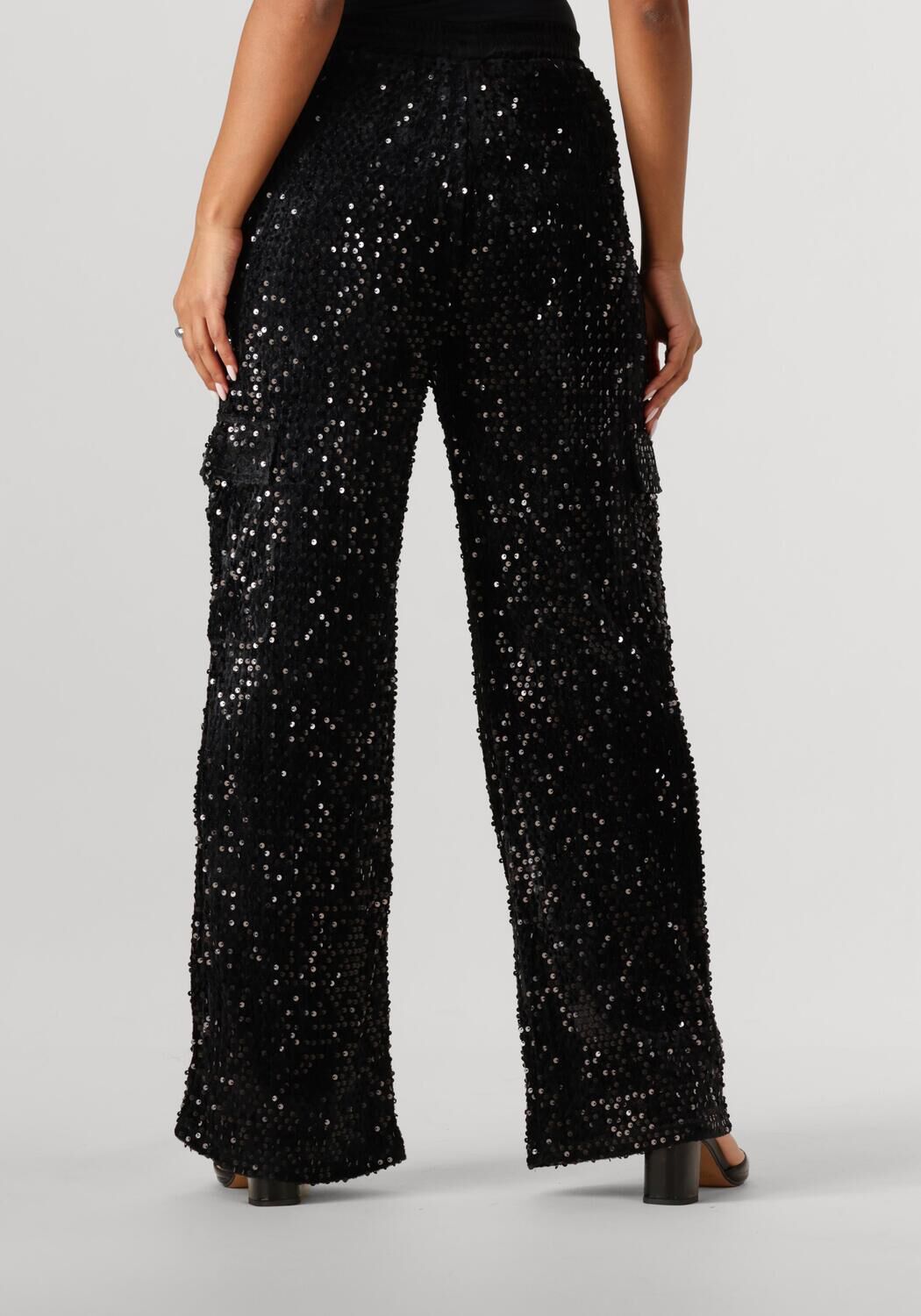 REFINED DEPARTMENT Dames Broeken Yuma Zwart