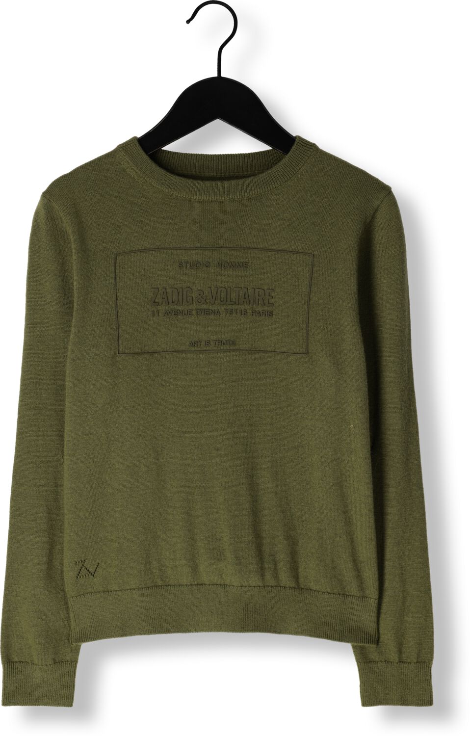 ZADIG & VOLTAIRE Jongens Truien & Vesten X60174 Khaki