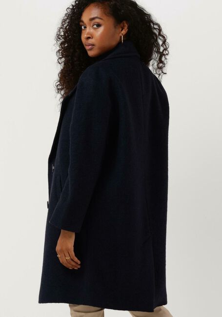 Donkerblauwe BY-BAR Mantel FLORENCE COAT - large