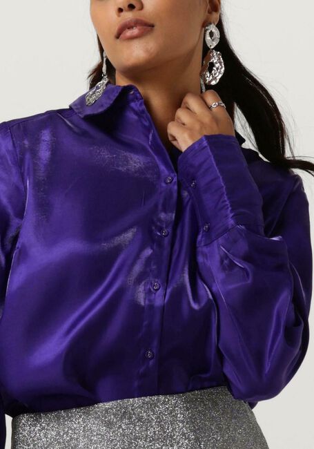 Paarse Y.A.S. Blouses YASMAGNUSA LS SHIRT - large