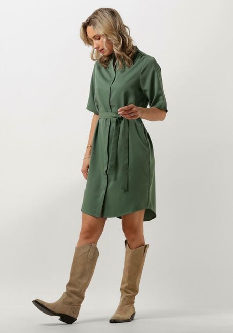 Groene ANOTHER LABEL Mini jurk LUCIA DRESS S/S - large
