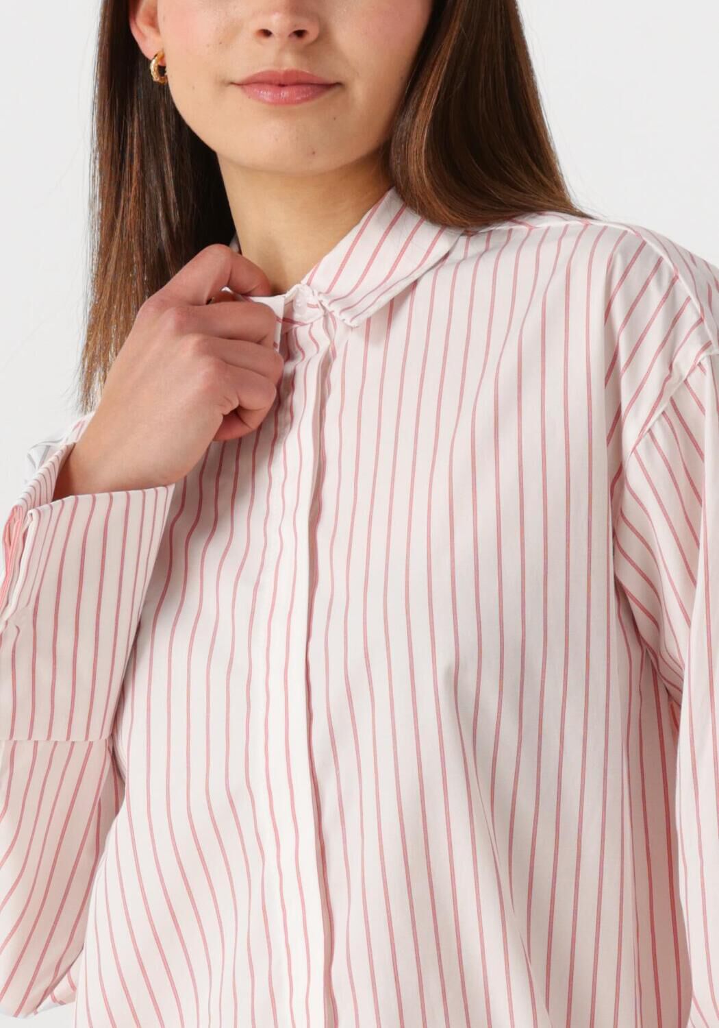 MSCH COPENHAGEN Dames Blouses Mscherina Zenika Shirt Stp Rood