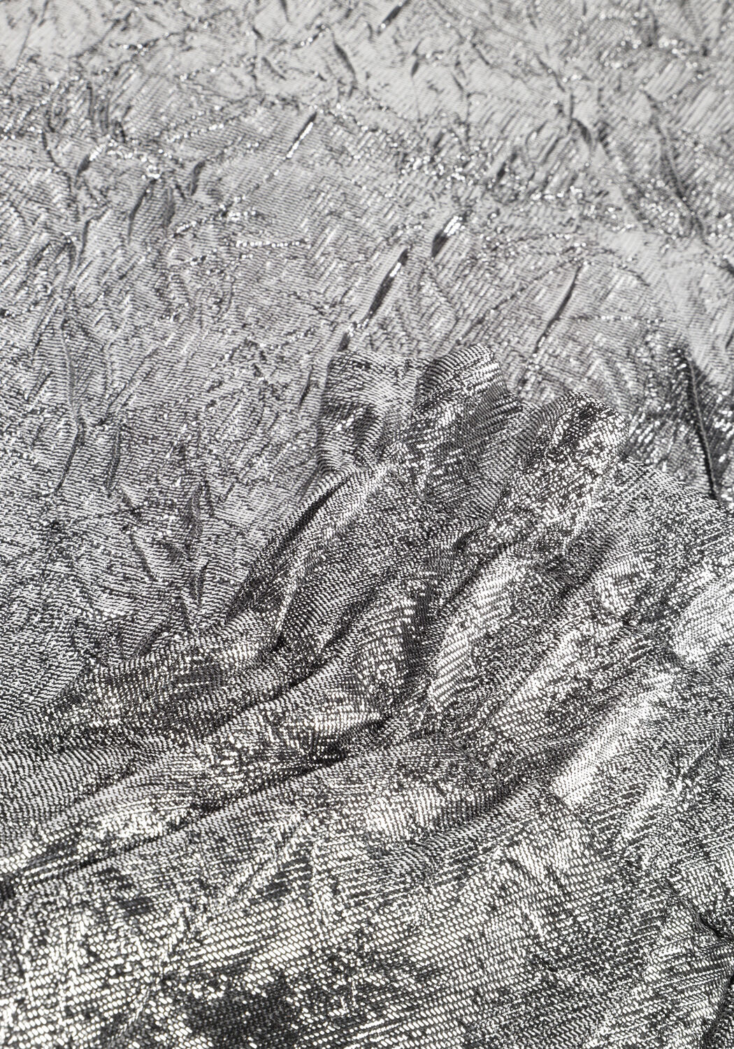 Zilveren CO'COUTURE Minirok VINA METALLIC SKIRT - large