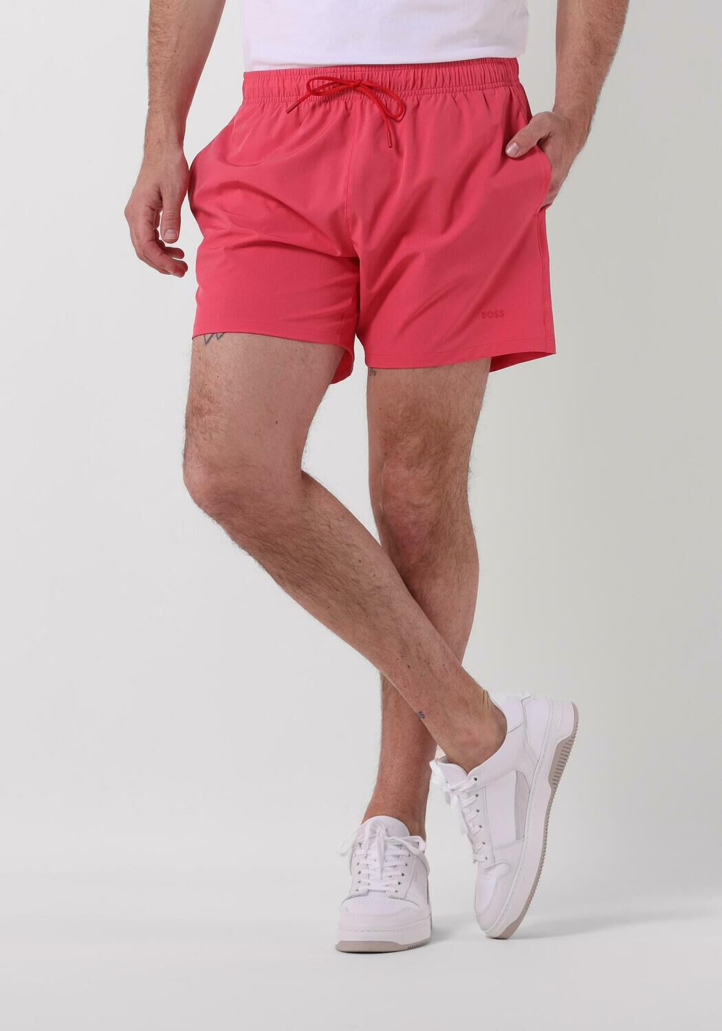 Boss Black Heren Zwemshorts Roze Pink Heren