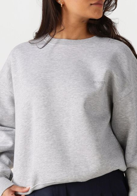 Lichtgrijze MODSTRÖM Sweater TIAMD SWEAT - large