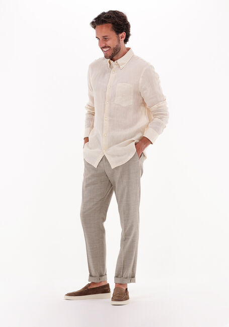 Creme TIGER OF SWEDEN Casual overhemd LINNEN SANKT 2005 - large