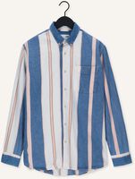 Multi SELECTED MEN Casual overhemd SLHBRAD 23903 STRIPE LS LOOSE DNMSHIRT U Multi SELECTED MEN Casual overhemd SLHBRAD 23903 STRIPE LS LOOSE DNMSHIRT U - medium