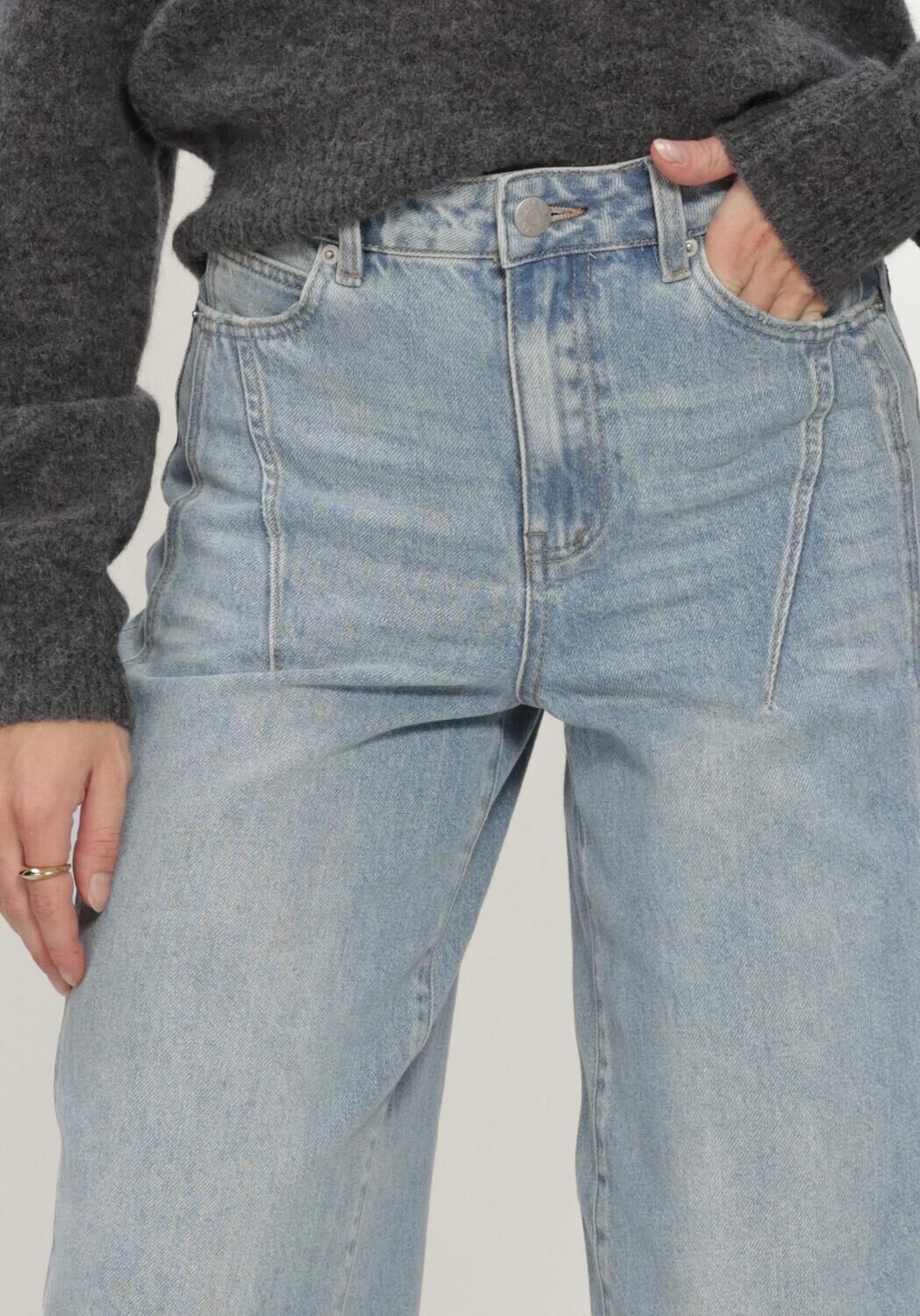 Y.A.S. YAS Dames Jeans Yassky Hw Barrel Jeans Lichtblauw