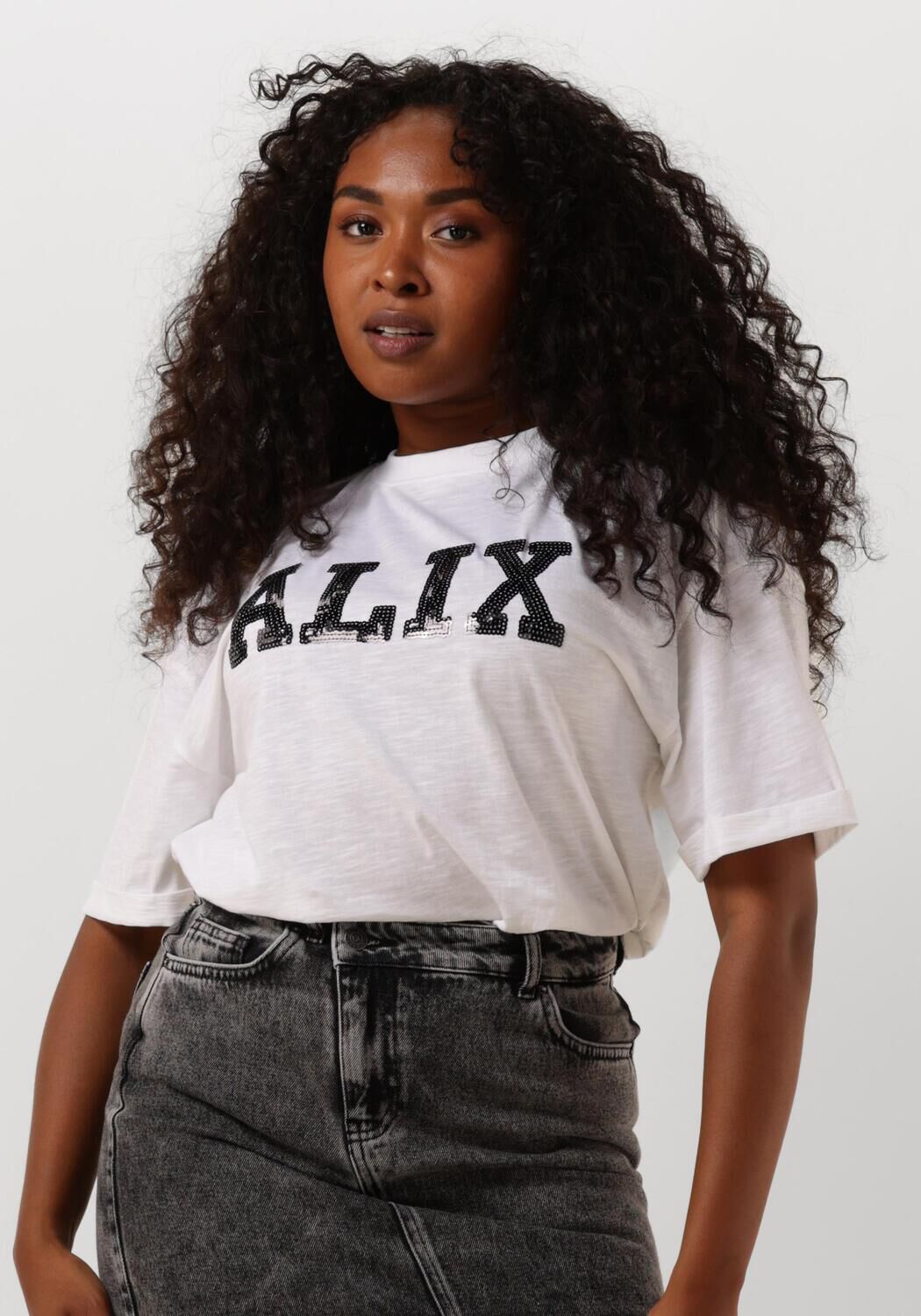 Alix the label rok zwart clearance