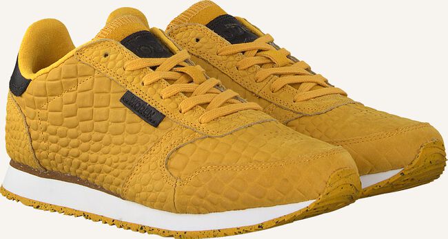Gele WODEN Lage sneakers YDUN CROCO Gele WODEN Lage sneakers YDUN CROCO - large
