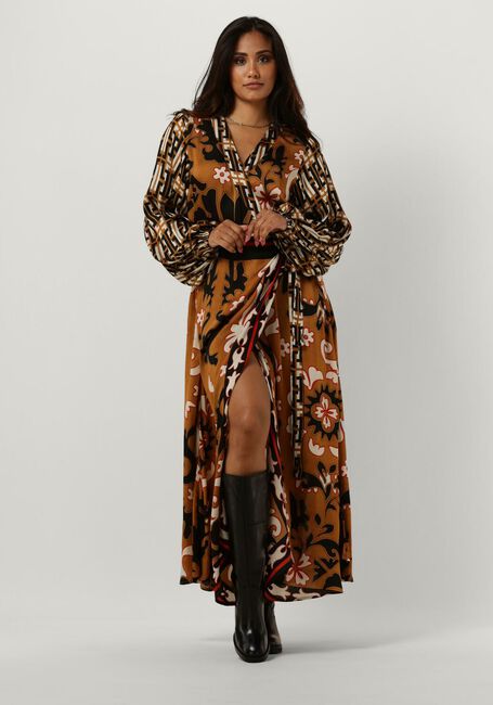 Multi SUMMUM Maxi jurk DRESS PRINT LONG MIX  - large