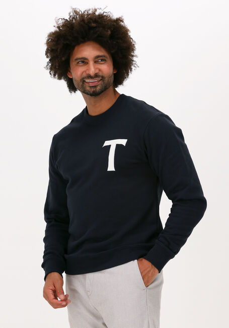 Blauwe TIGER OF SWEDEN Sweater EMERSON - large