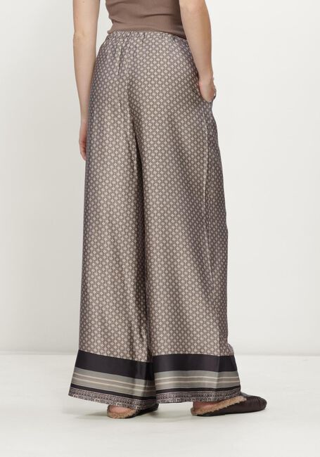 Taupe NEO NOIR Wijde broek SORA PATTERN PANTS - large