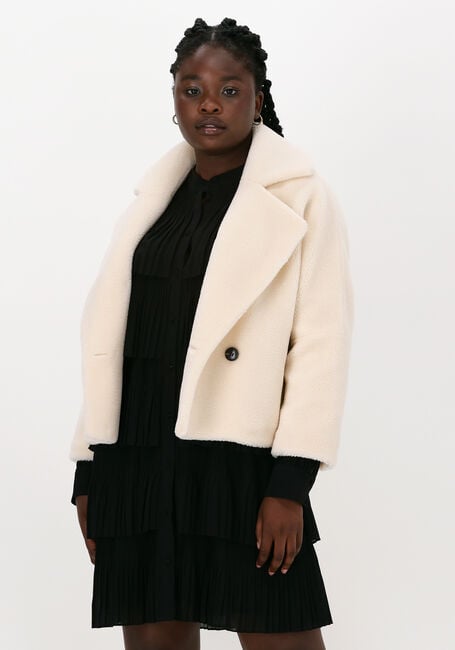 Beige IBANA Teddy jas CAJA - large