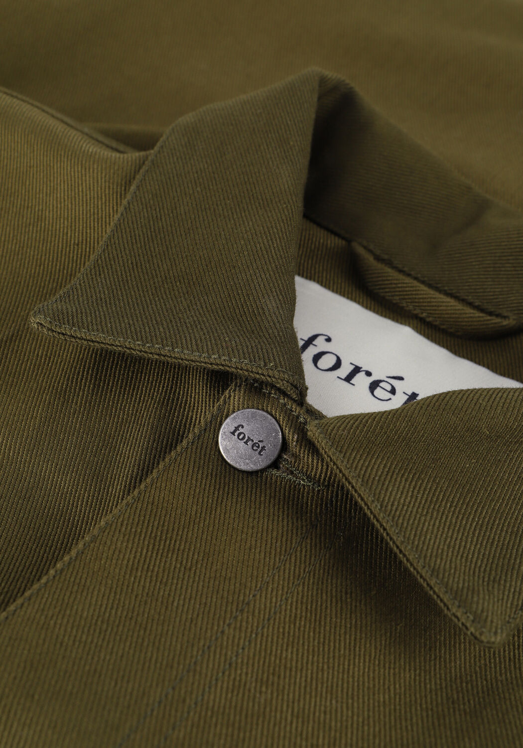Olijf FOR&Eacute;T Overshirt RANGE JACKET - large