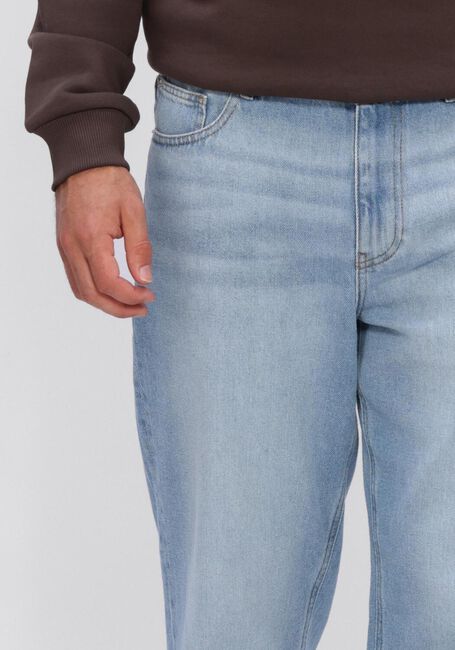 Blauwe LES DEUX Straight leg jeans RYDER WASHED DENIM JEANS - large
