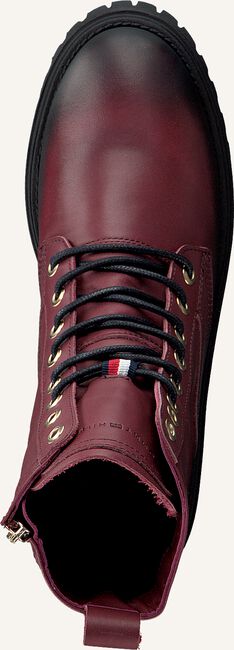 Rode TOMMY HILFIGER Veterboots SHADED TH BOOTIE Rode TOMMY HILFIGER Veterboots SHADED TH BOOTIE - large