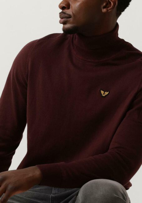 Bordeaux PME LEGEND Coltrui TURTLENECK COTTON ELITE KNIT - large