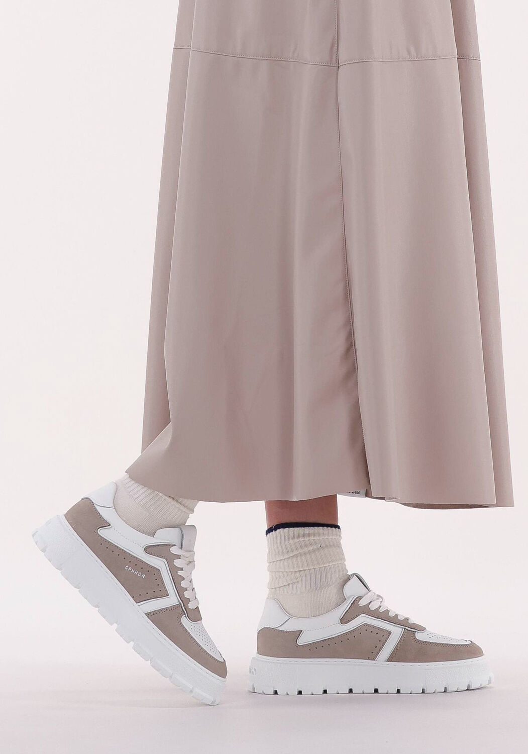 Taupe COPENHAGEN STUDIOS Lage sneakers CPH332 - large