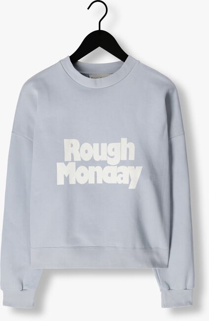Lichtblauwe ROUGH STUDIOS Sweater ROUGH MONDAY SWEATER - large