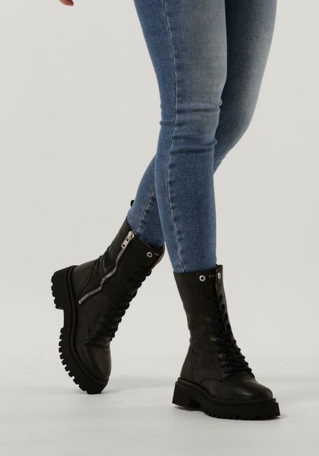 Zwarte GOOSECRAFT Veterboots EVAN 3 Zwarte GOOSECRAFT Veterboots EVAN 3 - large