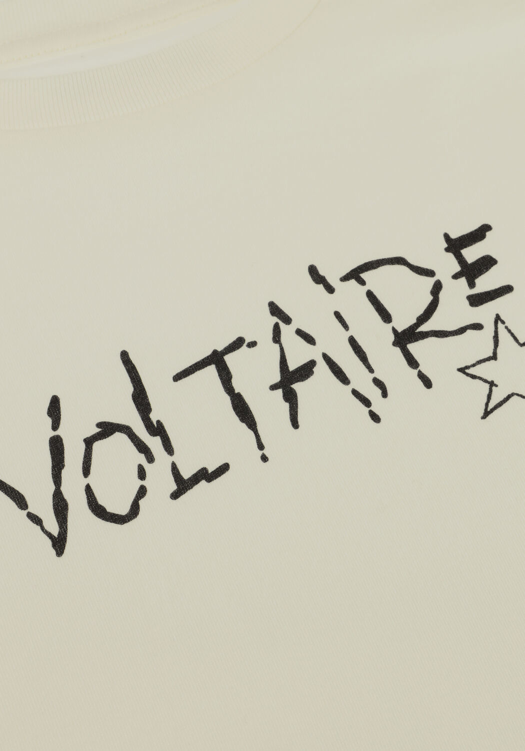 Ecru ZADIG & VOLTAIRE T-shirt X60531 - large