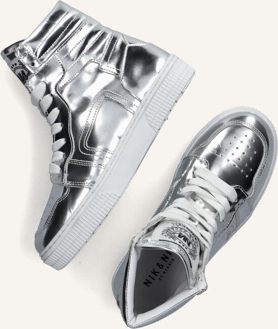 Zilveren NIK & NIK Hoge sneakers LUNE GALAXY SNEAKER Zilveren NIK & NIK Hoge sneakers LUNE GALAXY SNEAKER - large