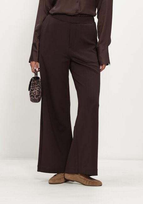 Bruine INWEAR Wijde broek GINCETTEIW PANT - large