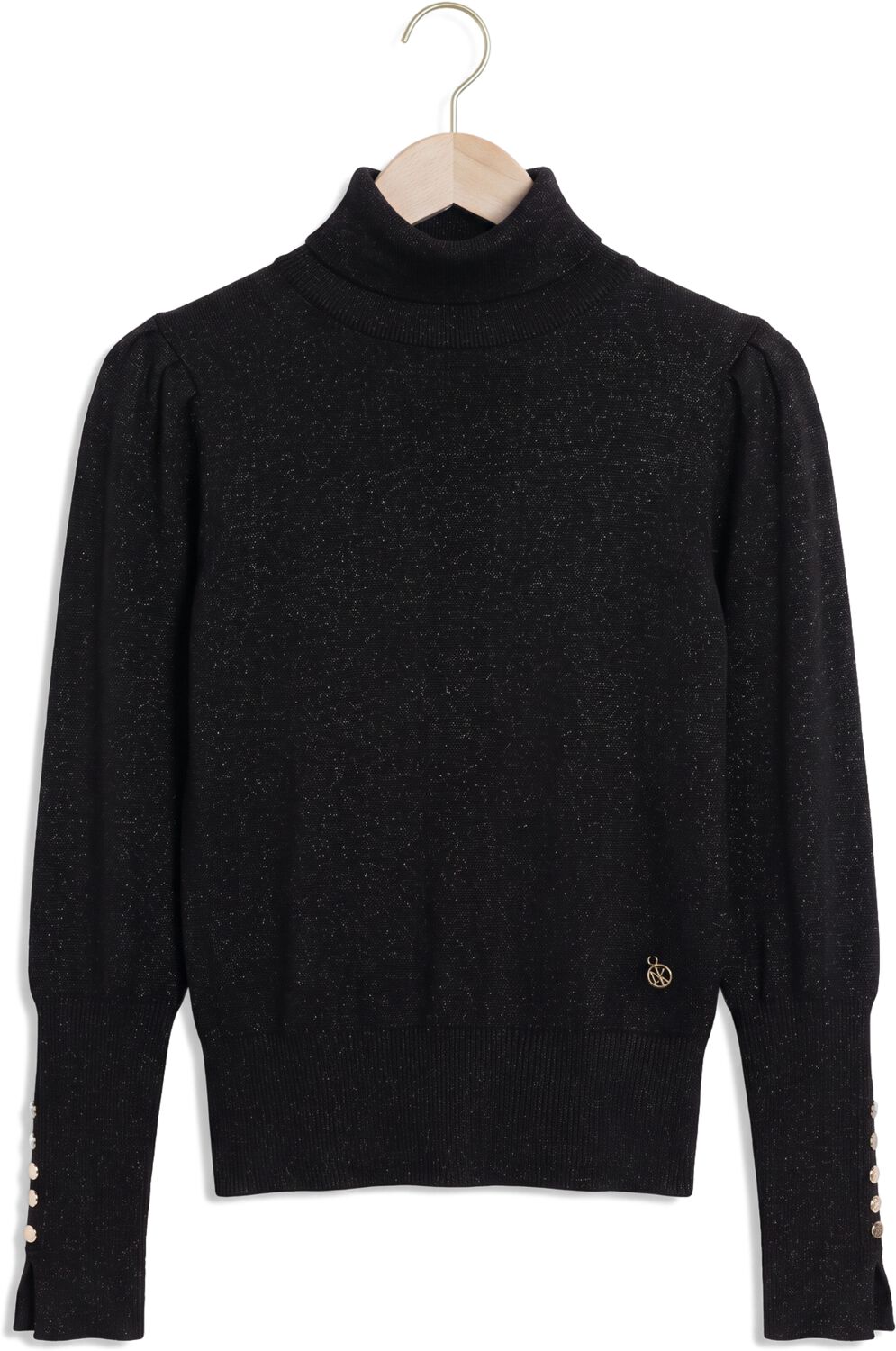NUKUS Dames Truien & Vesten Sylvia Pullover Zwart