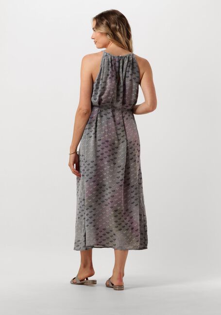 Beige SISSEL EDELBO Midi jurk MERIDA SILK STRAP DRESS - large