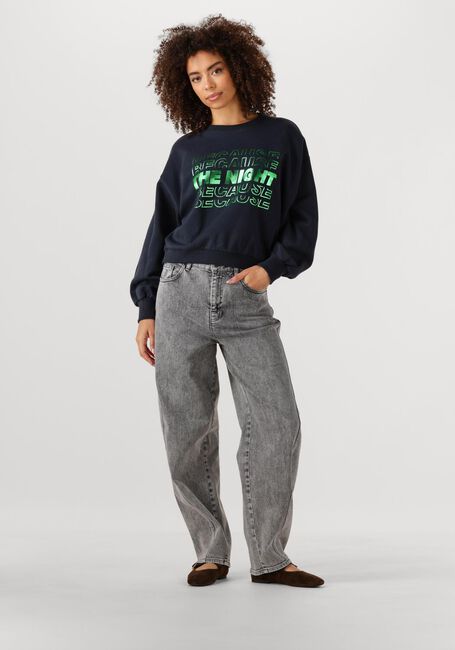 Donkerblauwe BY-BAR Sweater BIBI NIGHT SWEATERS - large