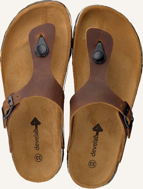 Bruine DEVELAB Slippers 48165 Bruine DEVELAB Slippers 48165 - large