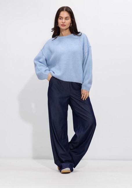 Blauwe ANOTHER LABEL Truien/vesten ALLROXANE KNITTED PULL L/S - large