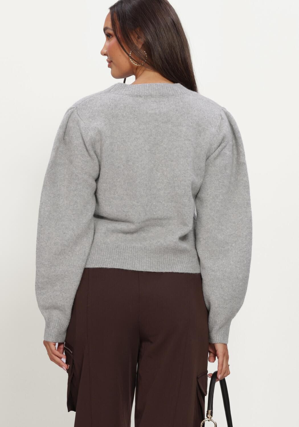 Grijze AMAYA AMSTERDAM Truien/vesten SIA KNITWEAR - large