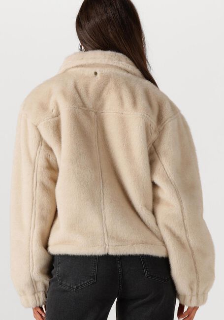 Beige CIRCLE OF TRUST Teddy jas REESE JACKET - large